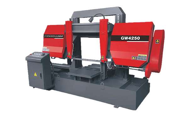叙永GW4250双柱龙门卧式带锯床
