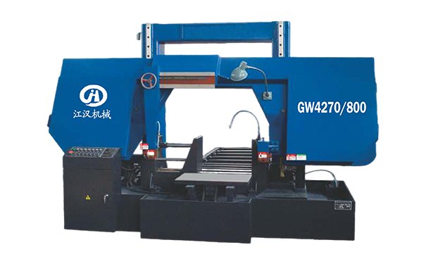 叙永GW4270/800双柱龙门卧式带锯床